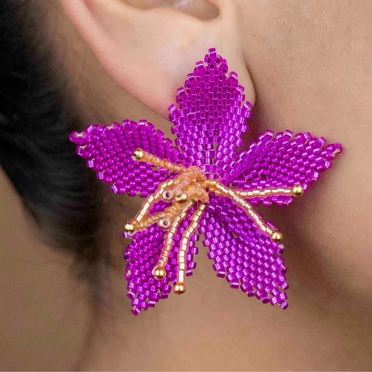 Orchid Bloom Earrings